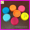 China Manufacturer Long Life Time Wholesale Colorful Simple Design Silicone Bottle Cap